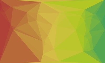 Obraz premium vibrant minimal multicolored polygonal background