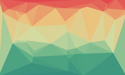 vibrant abstract multicolored background with poly pattern