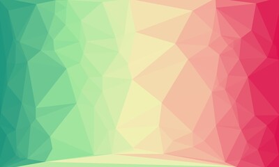 vibrant creative prismatic background with polygonal pattern