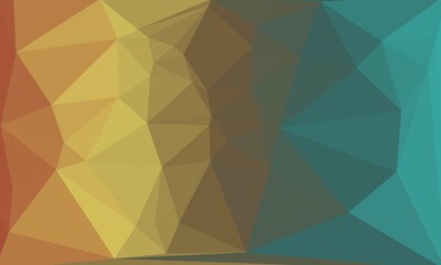 Fototapeta premium vibrant colorful geometric background with mosaic design
