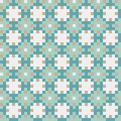 Abstract Cross Pattern generative computational art illustration