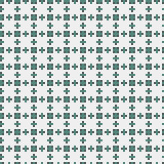 Abstract Cross Pattern generative computational art illustration