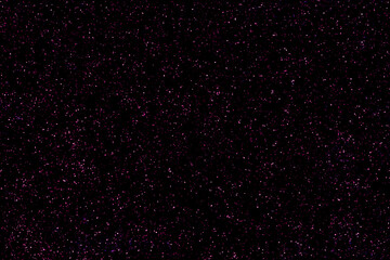 Purple night sky with stars.  Galaxy space background.  3D photo of stars in the night.  