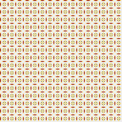 Abstract Cross Pattern generative computational art illustration