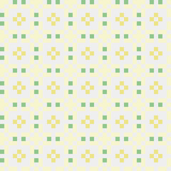 Abstract Cross Pattern generative computational art illustration