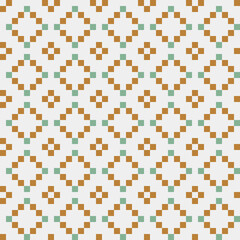 Abstract Cross Pattern generative computational art illustration