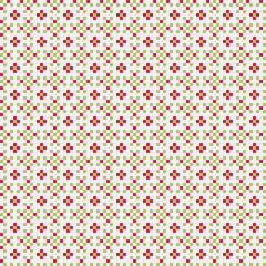 Abstract Cross Pattern generative computational art illustration