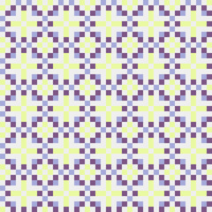 Abstract Cross Pattern generative computational art illustration