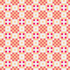 Abstract Cross Pattern generative computational art illustration