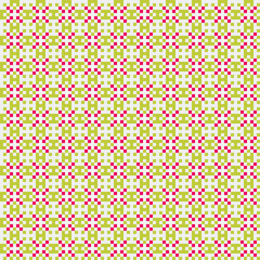 Abstract Cross Pattern generative computational art illustration