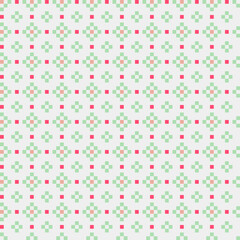Abstract Cross Pattern generative computational art illustration