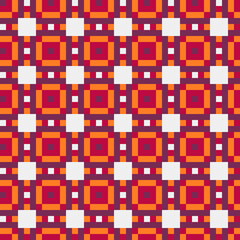 Abstract Cross Pattern generative computational art illustration