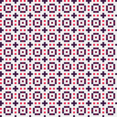 Abstract Cross Pattern generative computational art illustration