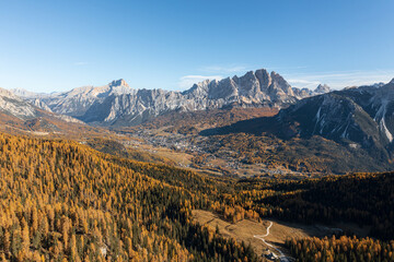 Autumn in Cortina d'Ampezzo, Italy