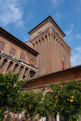 The Estense Castle, also called the Castle of San Michele