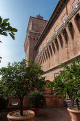 Fototapeta premium The Estense Castle, also called the Castle of San Michele
