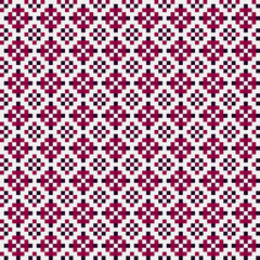 Abstract Cross Pattern generative computational art illustration