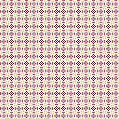 Abstract Cross Pattern generative computational art illustration