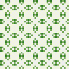 Abstract Cross Pattern generative computational art illustration