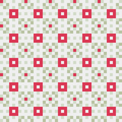 Abstract Cross Pattern generative computational art illustration