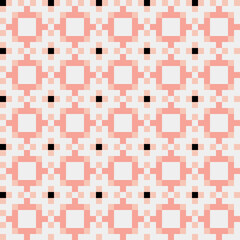 Abstract Cross Pattern generative computational art illustration