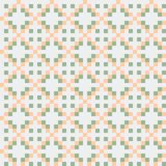 Abstract Cross Pattern generative computational art illustration