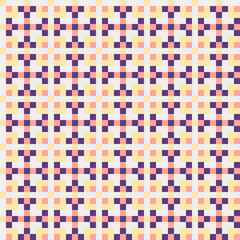 Abstract Cross Pattern generative computational art illustration