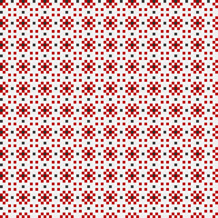 Abstract Cross Pattern generative computational art illustration