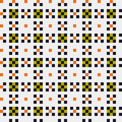 Abstract Cross Pattern generative computational art illustration