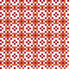 Abstract Cross Pattern generative computational art illustration