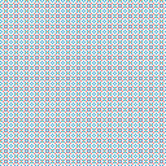 Abstract Cross Pattern generative computational art illustration