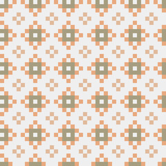 Abstract Cross Pattern generative computational art illustration