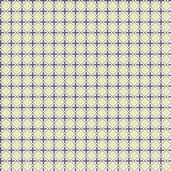 Abstract Cross Pattern generative computational art illustration