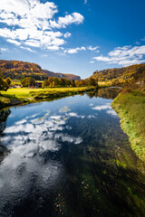 Flußlandschaft an der Donau