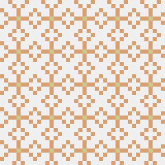 Fototapeta premium Abstract Cross Pattern generative computational art illustration