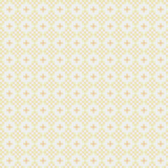 Abstract Cross Pattern generative computational art illustration
