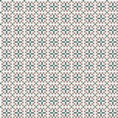Abstract Cross Pattern generative computational art illustration