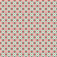 Abstract Cross Pattern generative computational art illustration