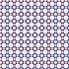 Abstract Cross Pattern generative computational art illustration