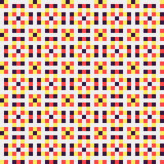 Abstract Cross Pattern generative computational art illustration