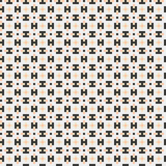 Fototapeta premium Abstract Cross Pattern generative computational art illustration