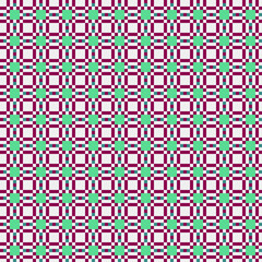 Abstract Cross Pattern generative computational art illustration
