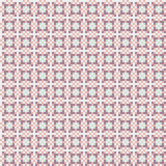 Abstract Cross Pattern generative computational art illustration