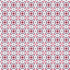 Abstract Cross Pattern generative computational art illustration