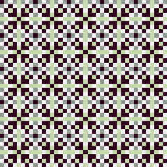 Abstract Cross Pattern generative computational art illustration