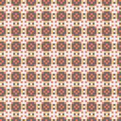 Abstract Cross Pattern generative computational art illustration