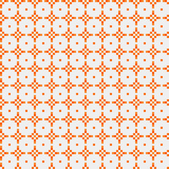 Abstract Cross Pattern generative computational art illustration