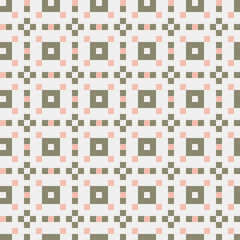 Abstract Cross Pattern generative computational art illustration