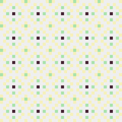 Abstract Cross Pattern generative computational art illustration