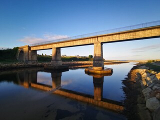 bridge over river